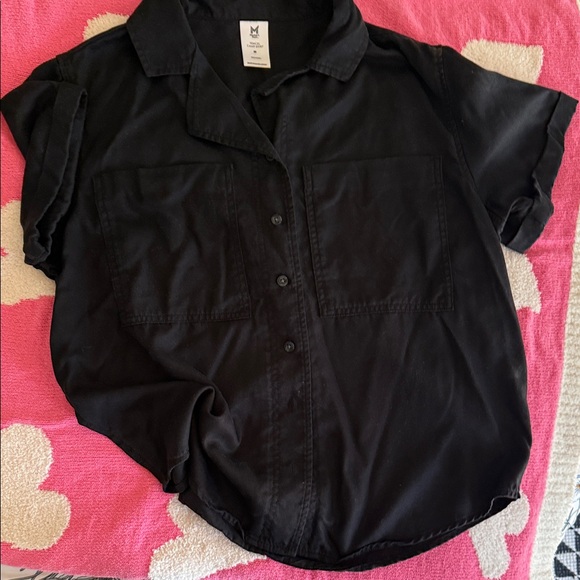 Black Button Down Shirt - Picture 1 of 1
